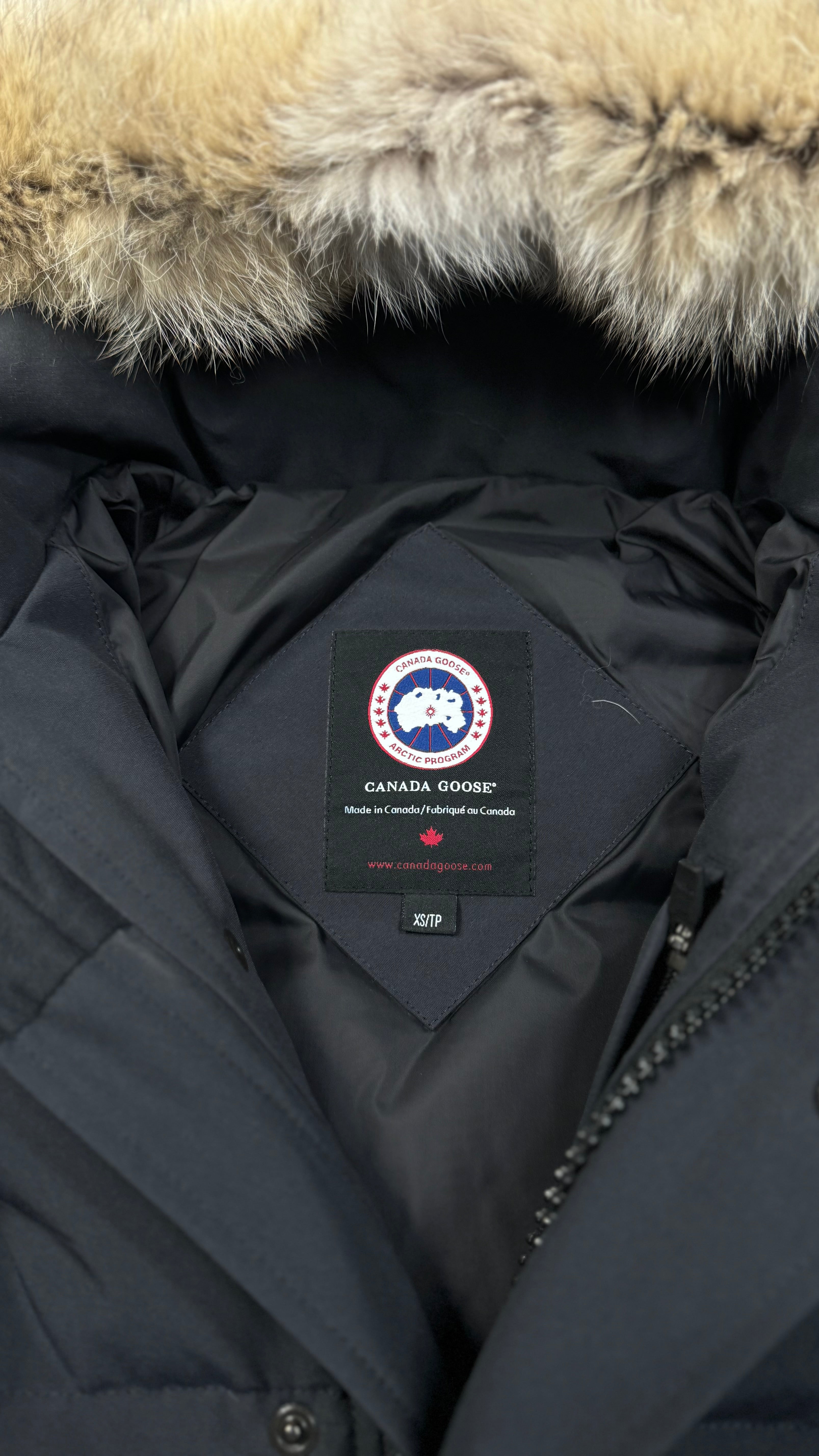 Canada Goose Marine Navy Wyndham Parka