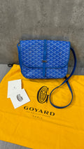 Goyard Goyardine Belvédère II Sky Blue MM messenger bag