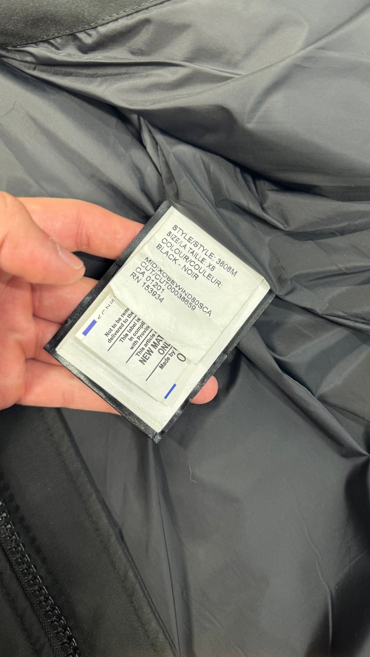 Canada Goose Black Wyndham Parka
