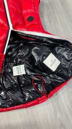 Moncler Denain Puffer Red Gilet