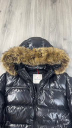 Moncler Black Morel With Fur