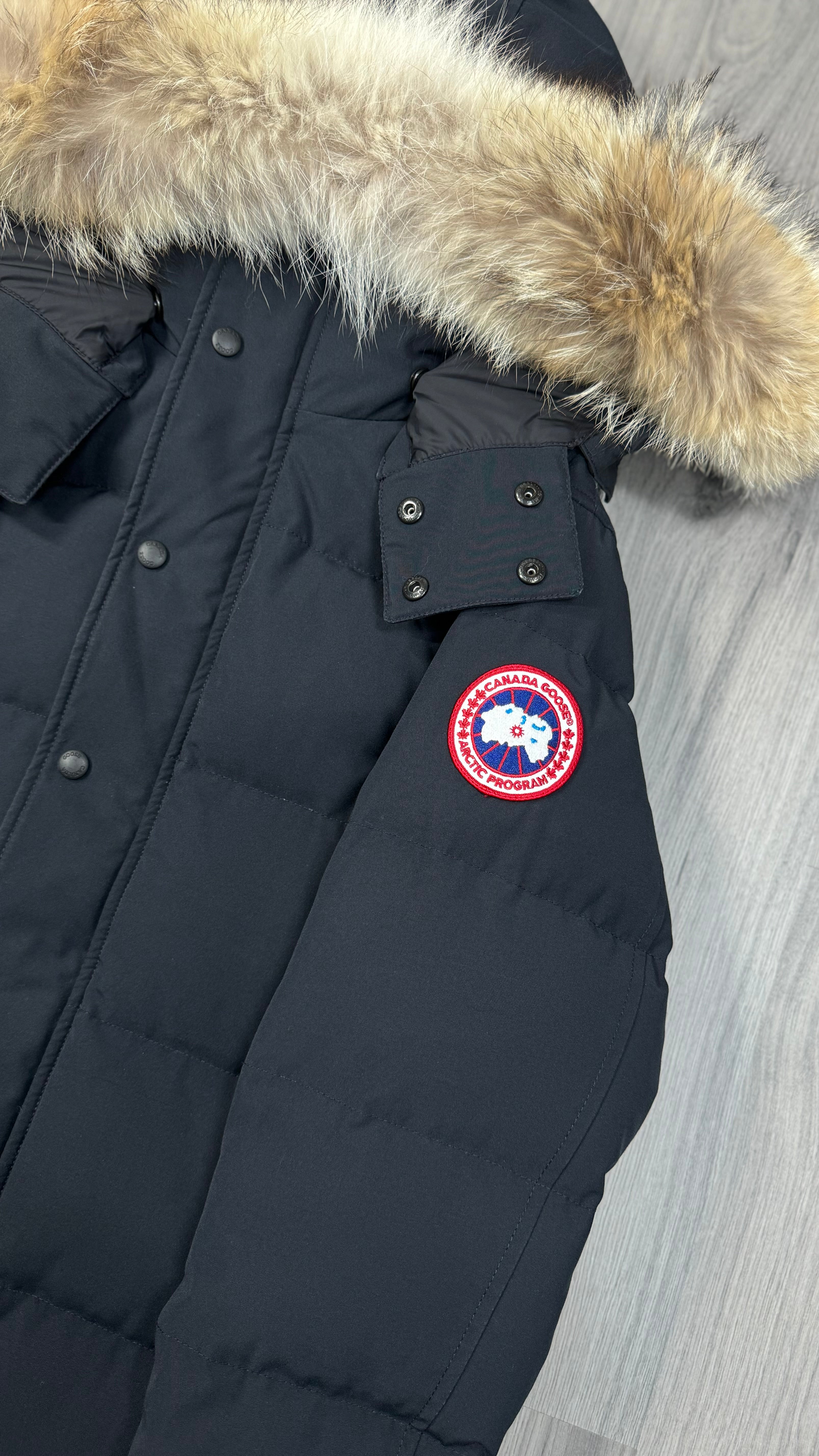Canada Goose Marine Navy Wyndham Parka