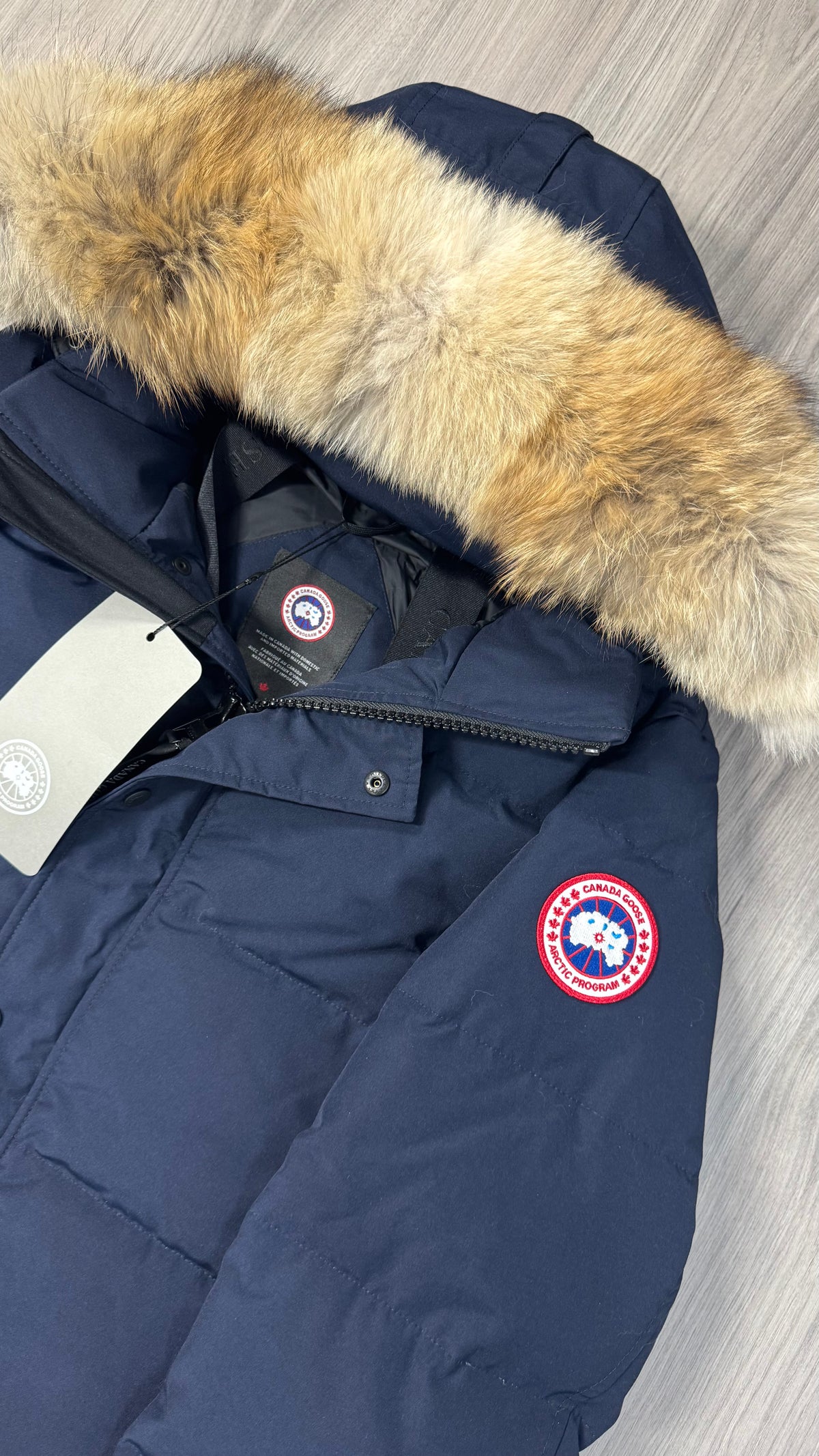 Canada Goose Atlantic Navy Wyndham Parka New Season