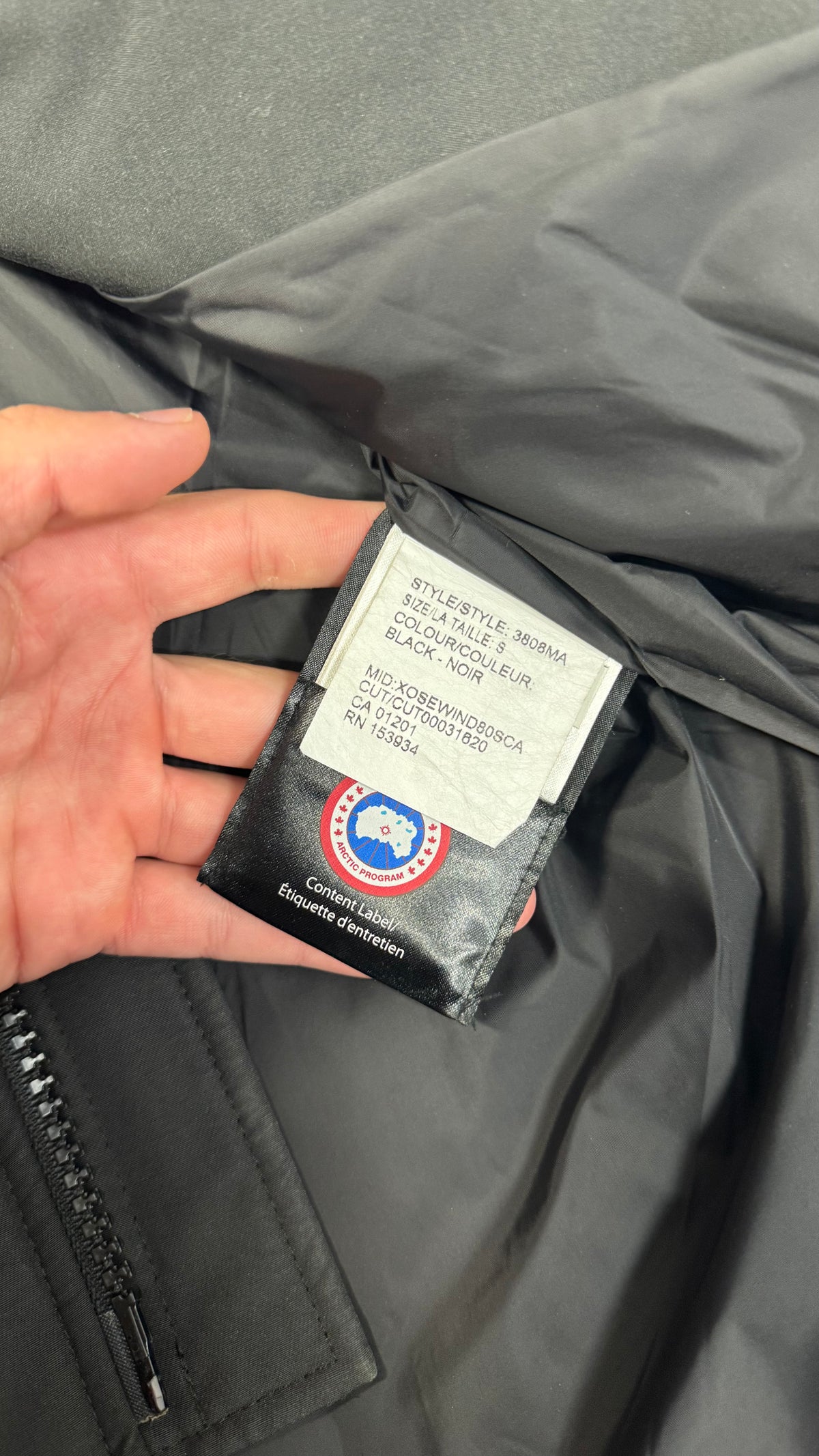 Canada Goose Black Wyndham Parka