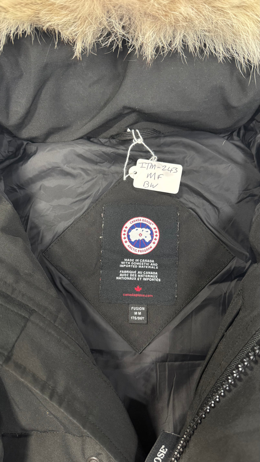 Canada Goose Black Wyndham Parka