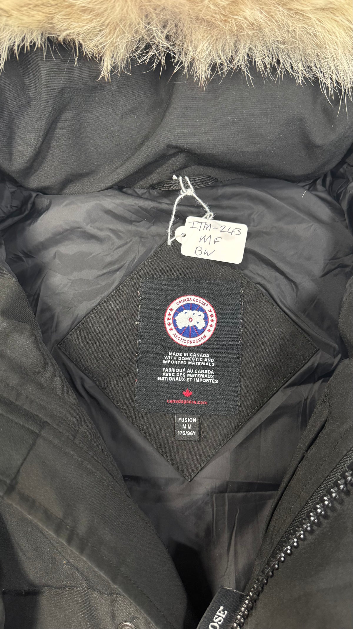 Canada Goose Black Wyndham Parka