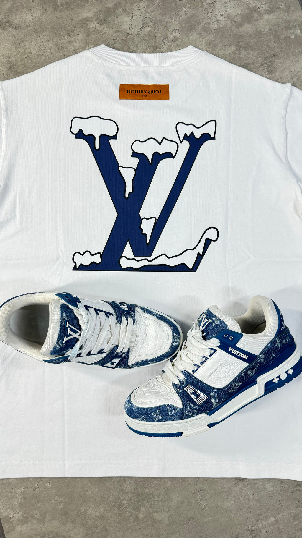 Louis Vuitton Do A Kickflip white T-shirt