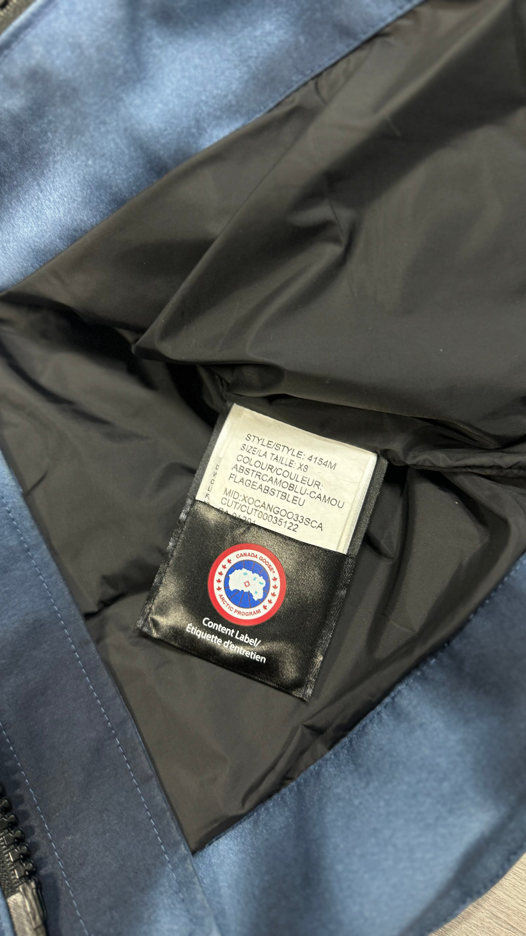 Canada Goose Abstract Blue Freestyle Gilet