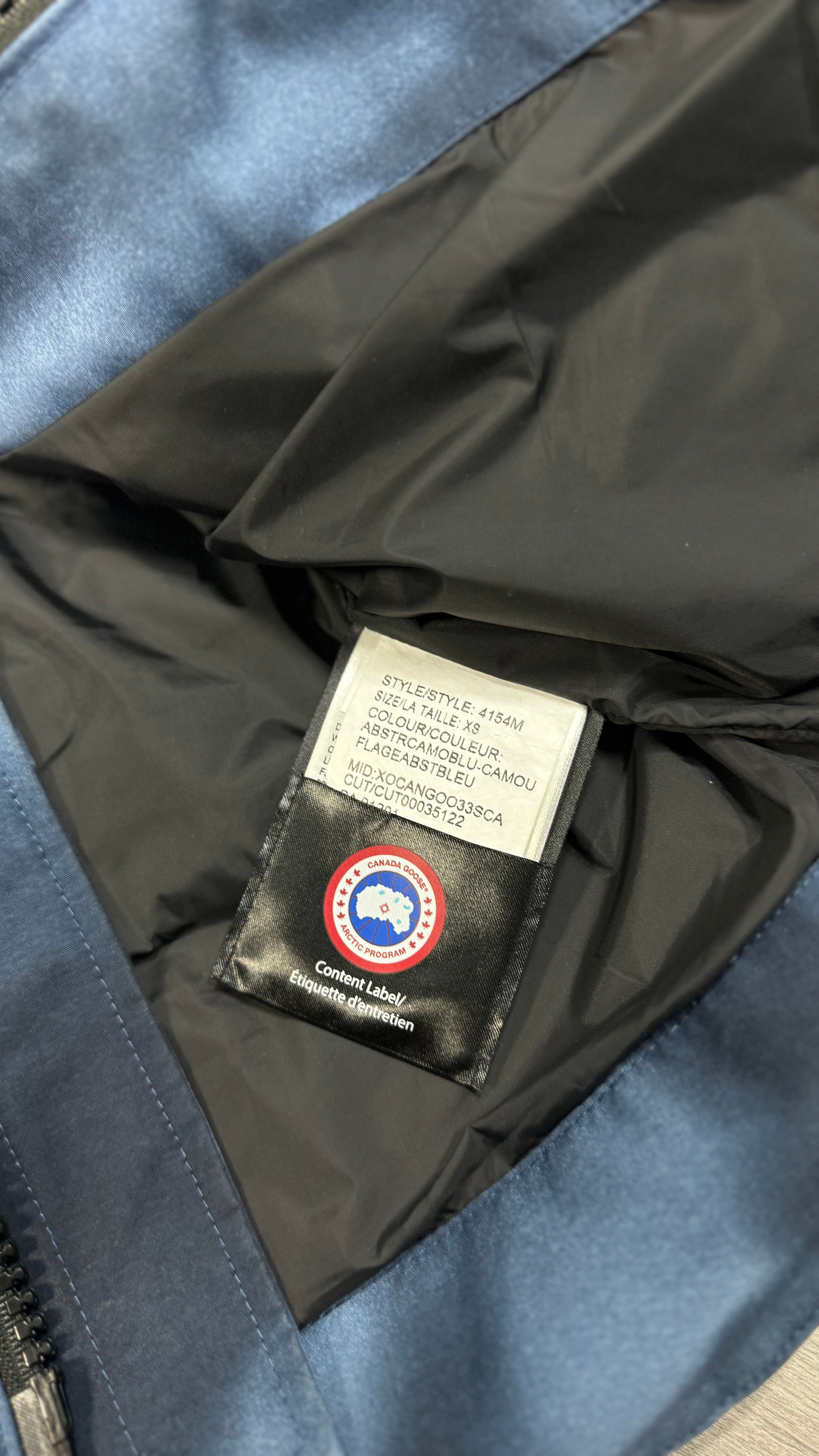 Canada Goose Abstract Blue Freestyle Gilet