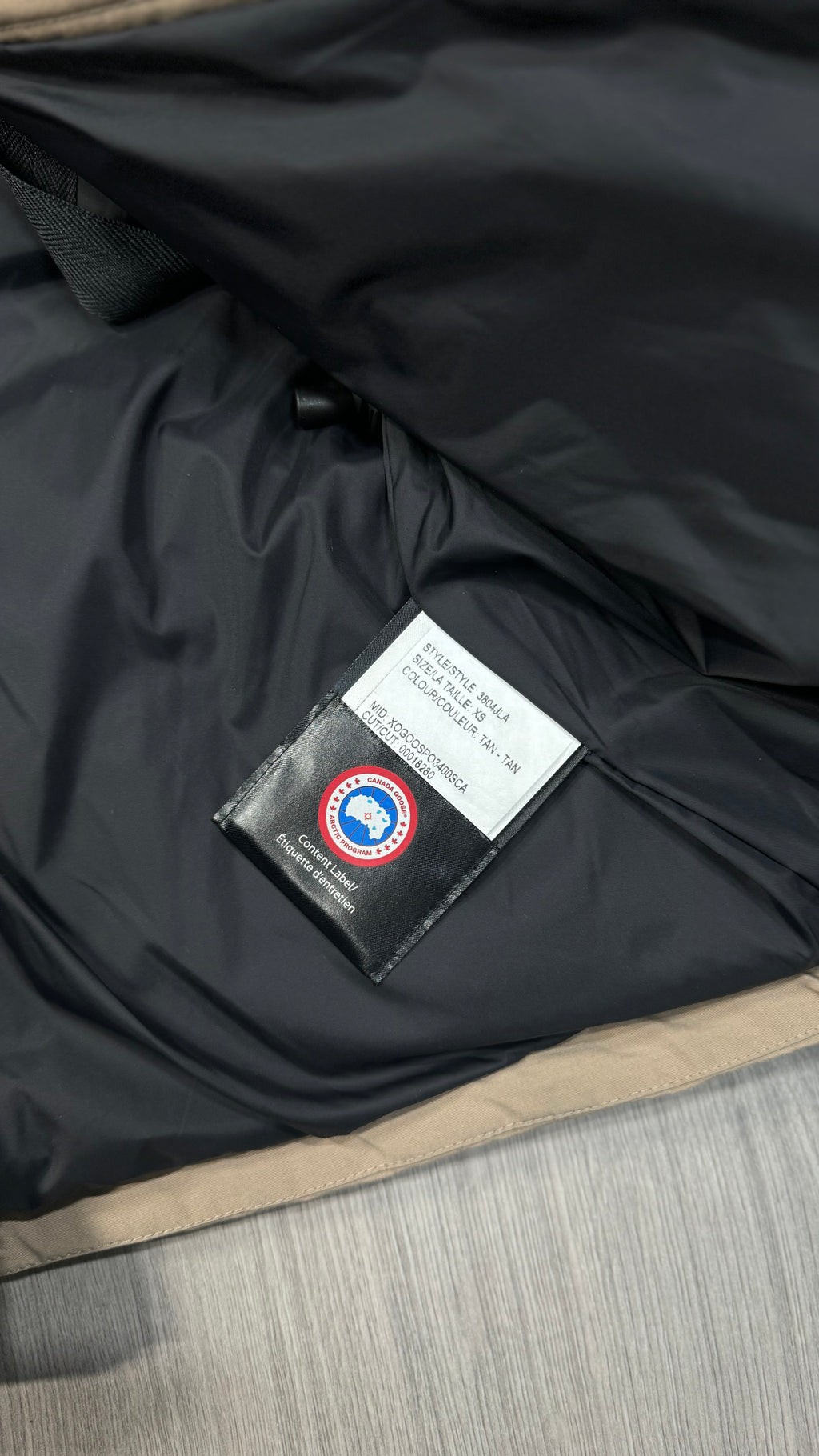 Canada Goose Women’s Tan Chelsea Parka