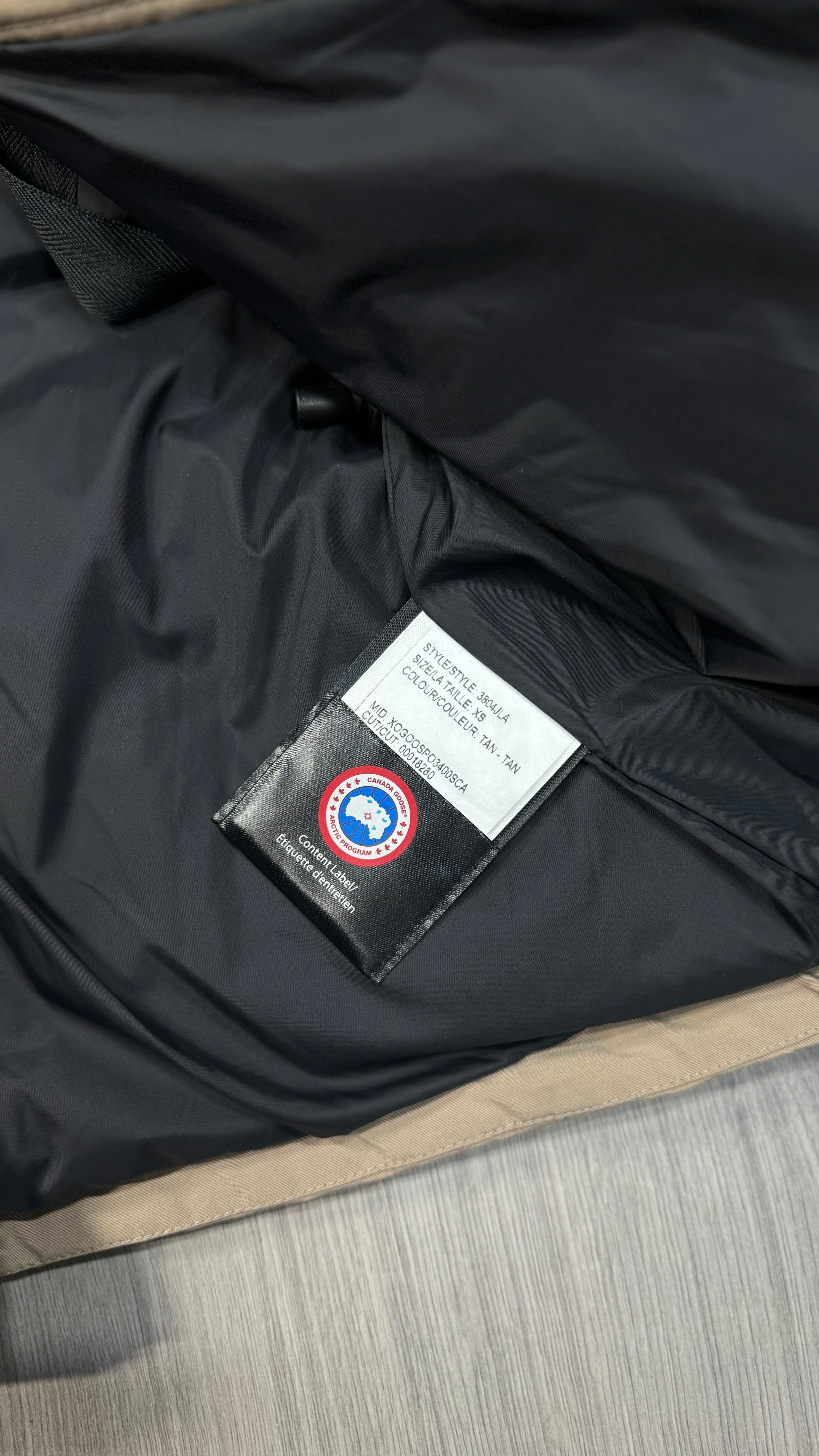 Canada Goose Women’s Tan Chelsea Parka