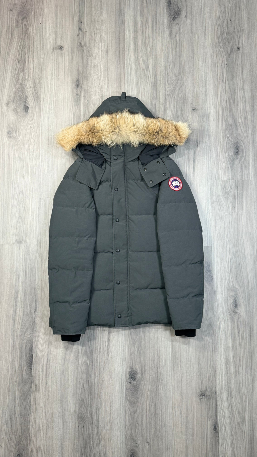Canada Goose Graphite Grey Wyndham Parka