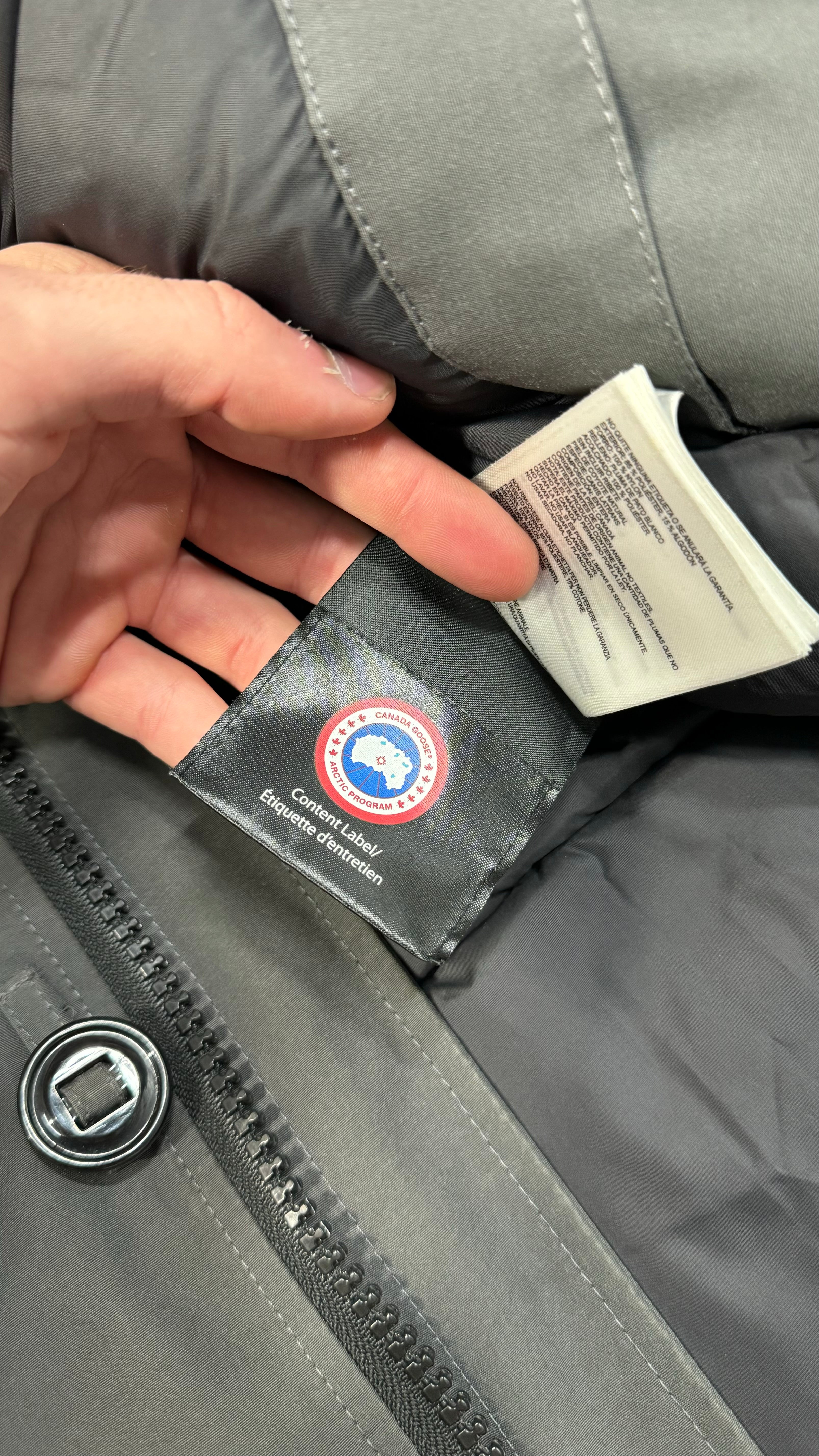 Canada Goose Graphite Grey Chateau Parka