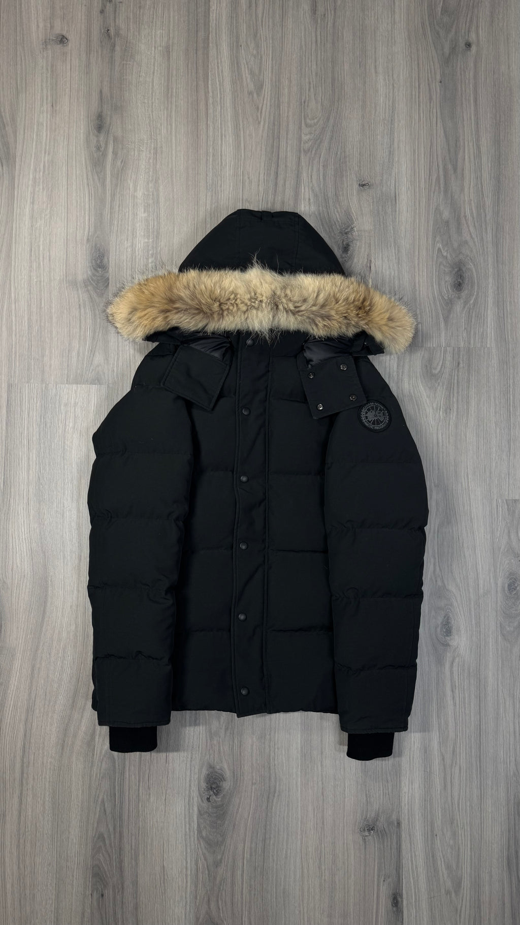 Canada Goose Black Badge Black Wyndham Parka