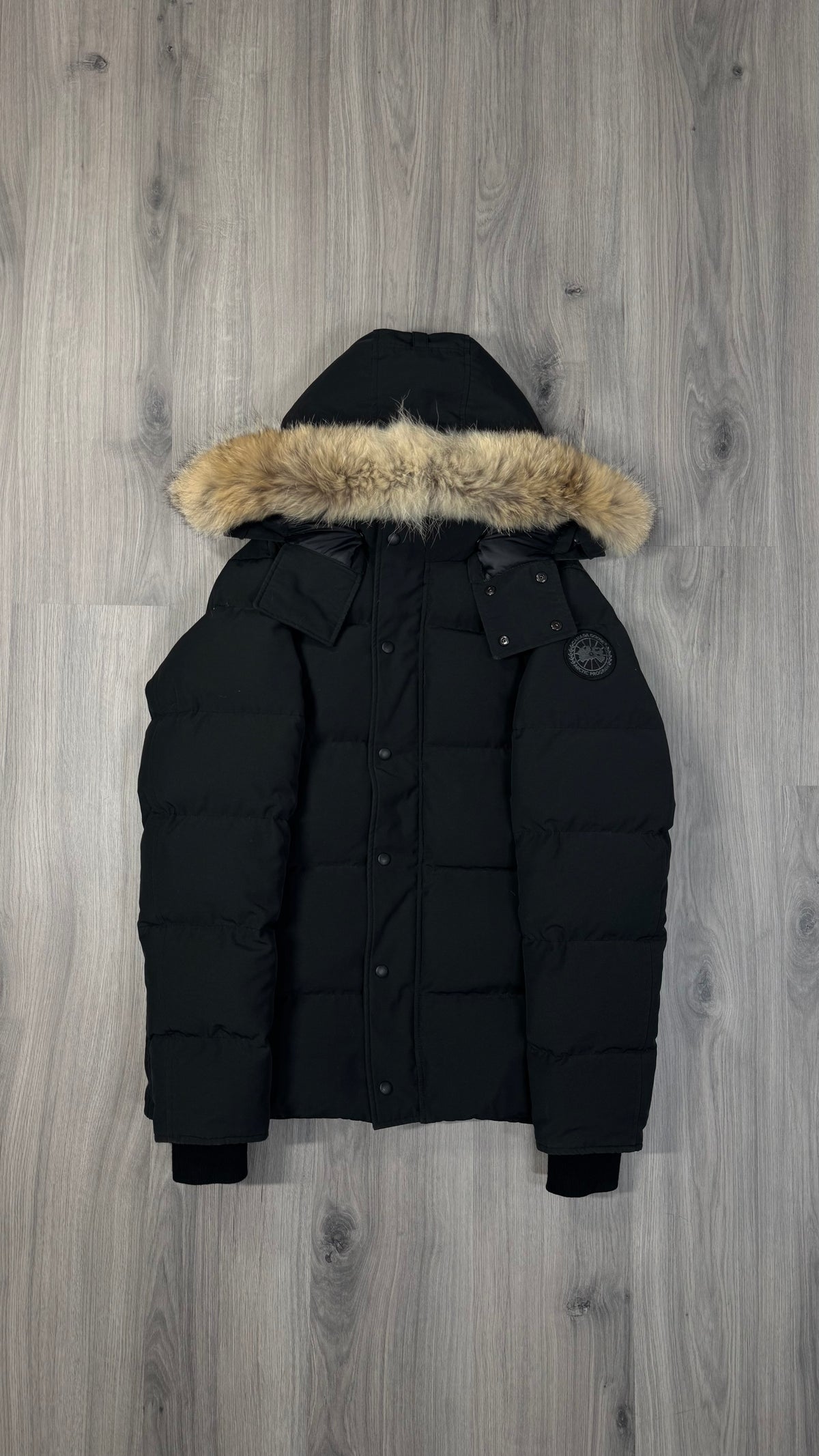 Canada Goose Black Badge Black Wyndham Parka