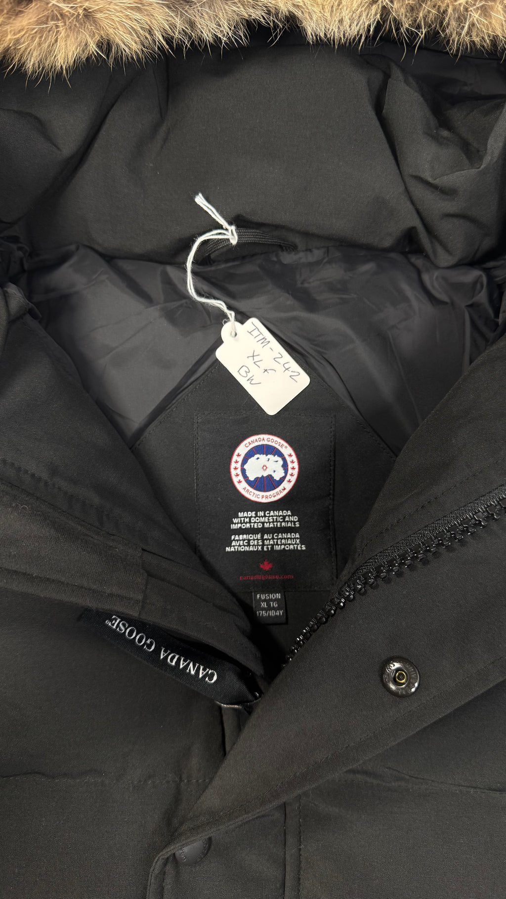 Canada Goose Black Wyndham Parka