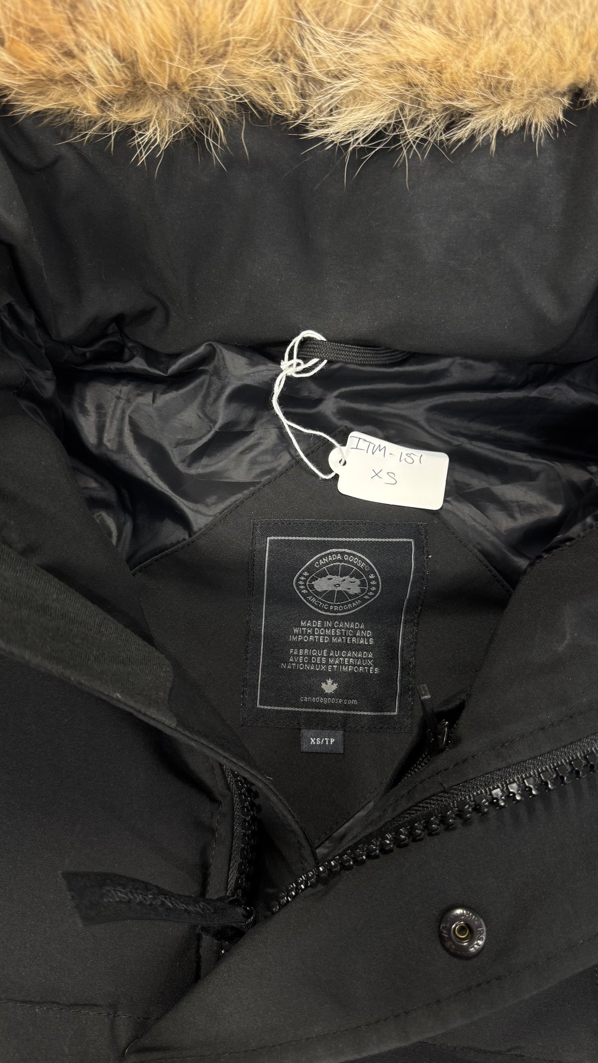 Canada Goose Black Black Badge Wyndham Parka