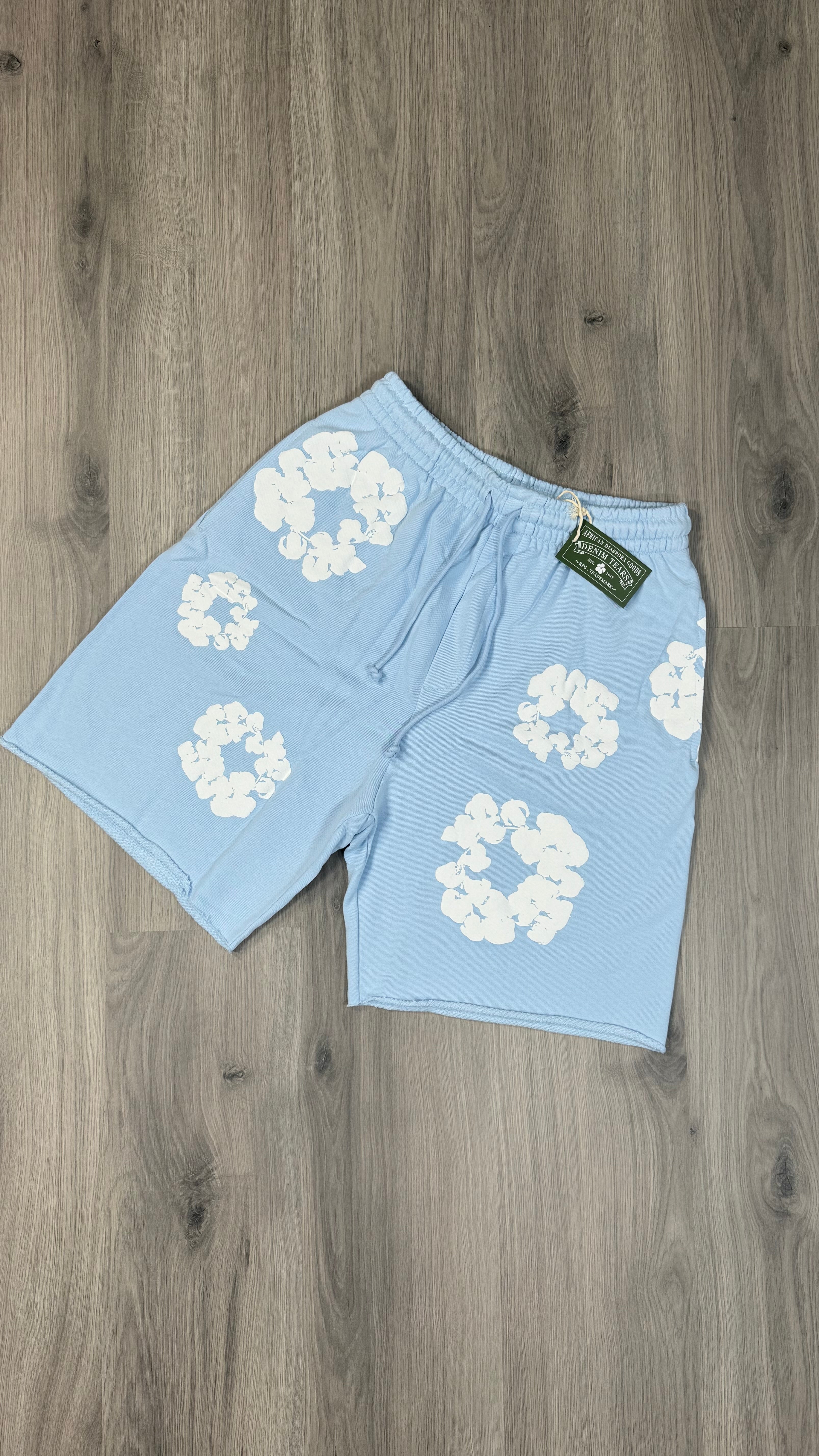 Denim Tears Baby Blue Shorts