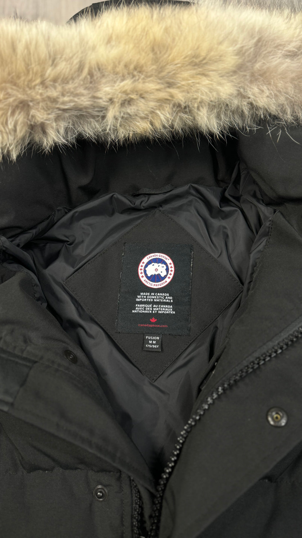 Canada Goose Black Wyndham Parka
