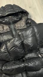 Moncler Black Zyn Short Down Jacket