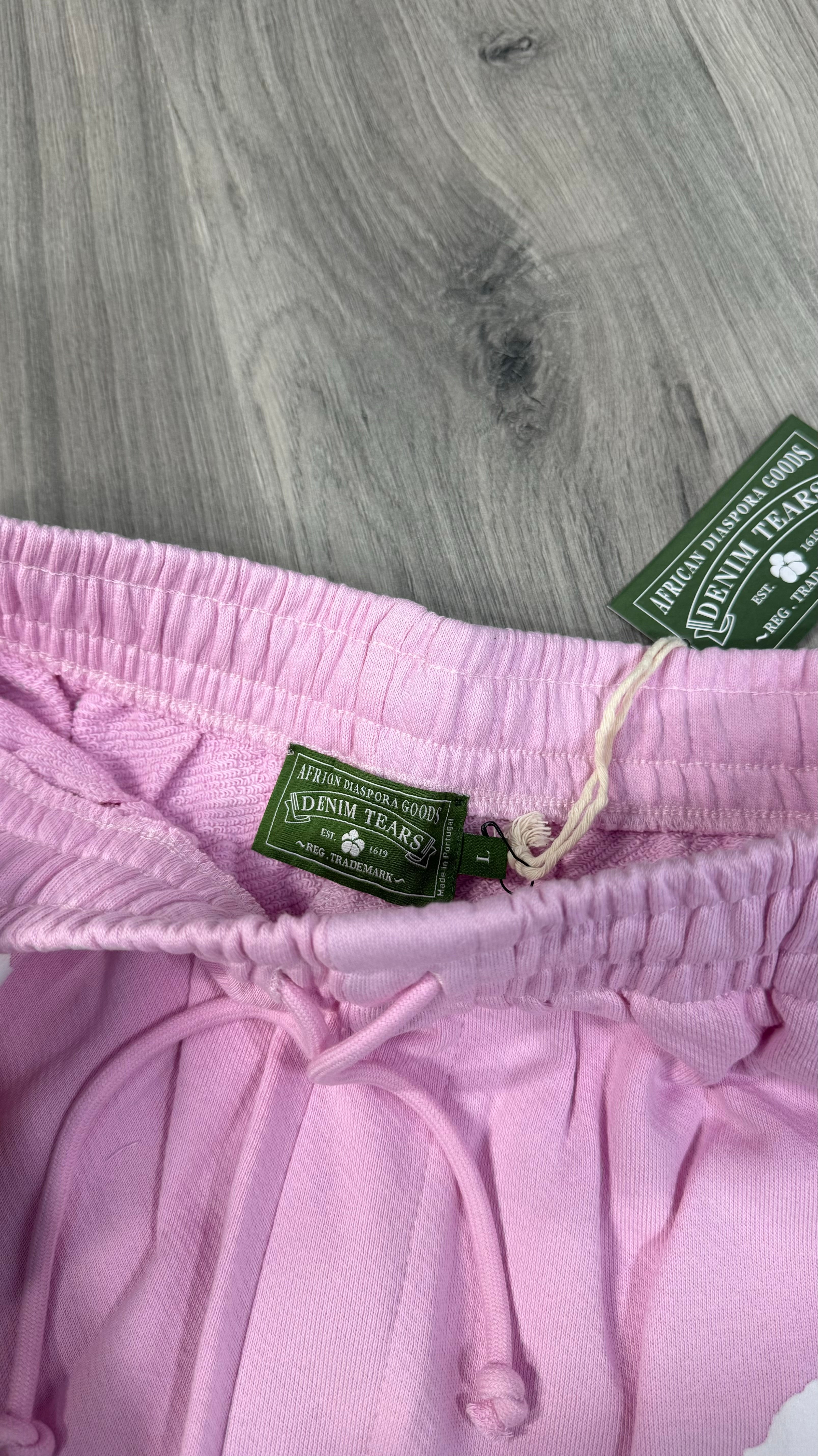 Denim Tears Baby Pink Shorts