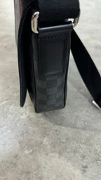 Louis Vuitton Black Damier PM messenger bag
