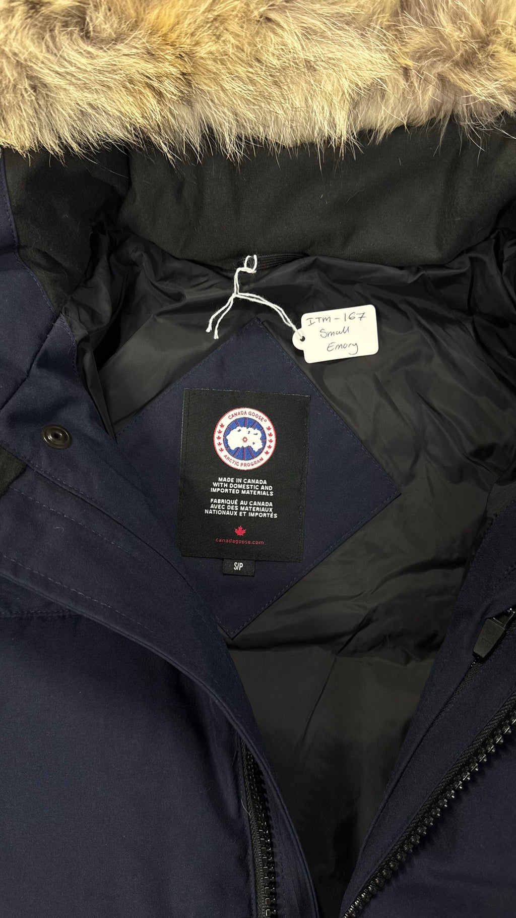 Canada Goose Admiral Blue Emory Parka