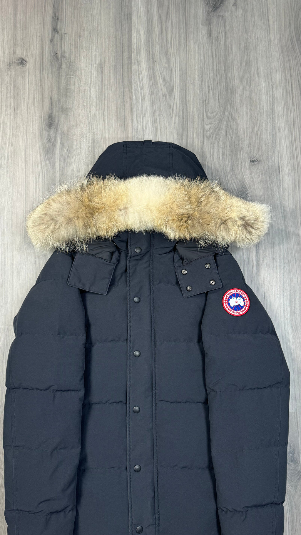 Canada Goose Marine Navy Wyndham Parka