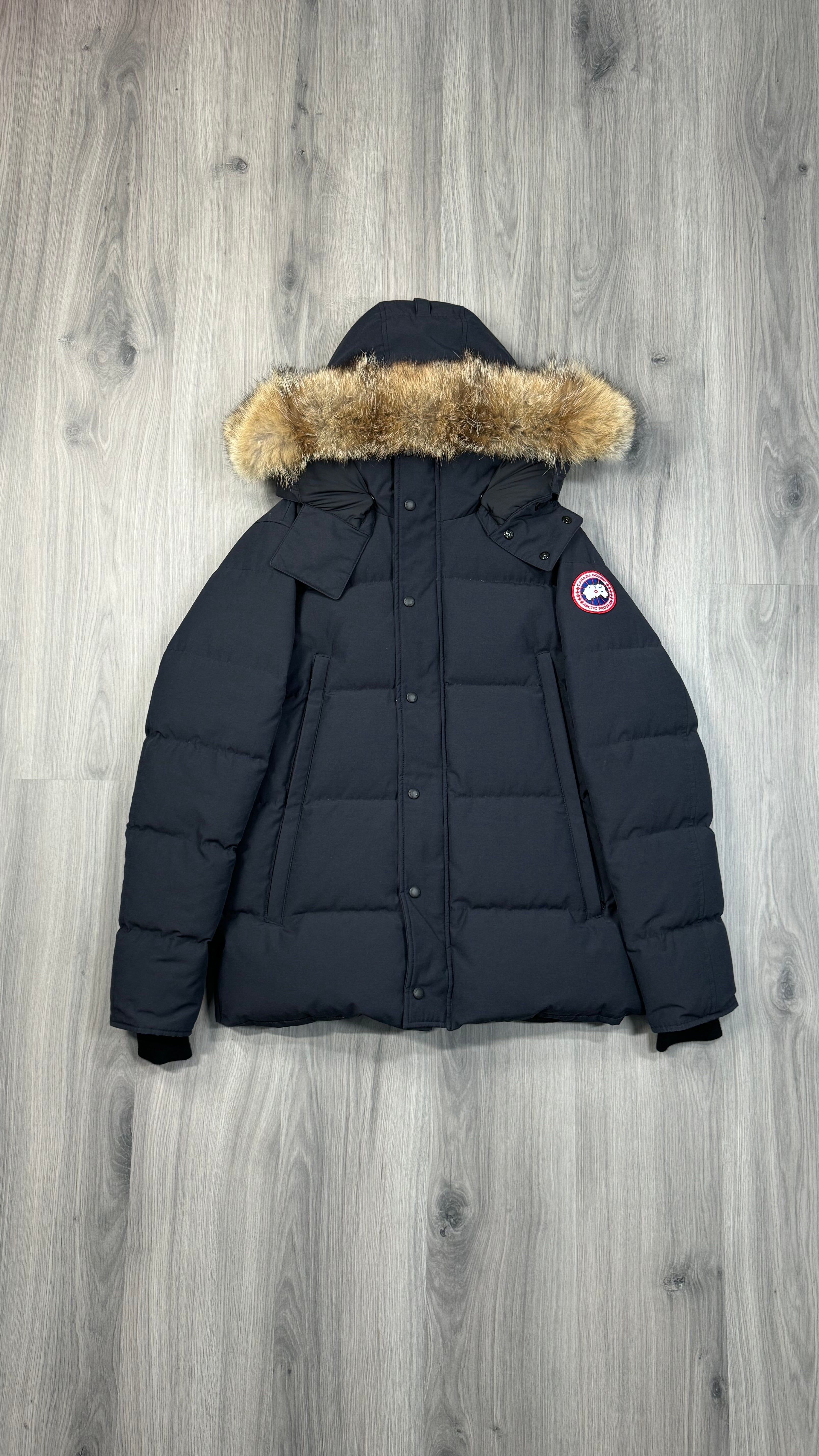 Canada Goose Marine Navy Wyndham Parka
