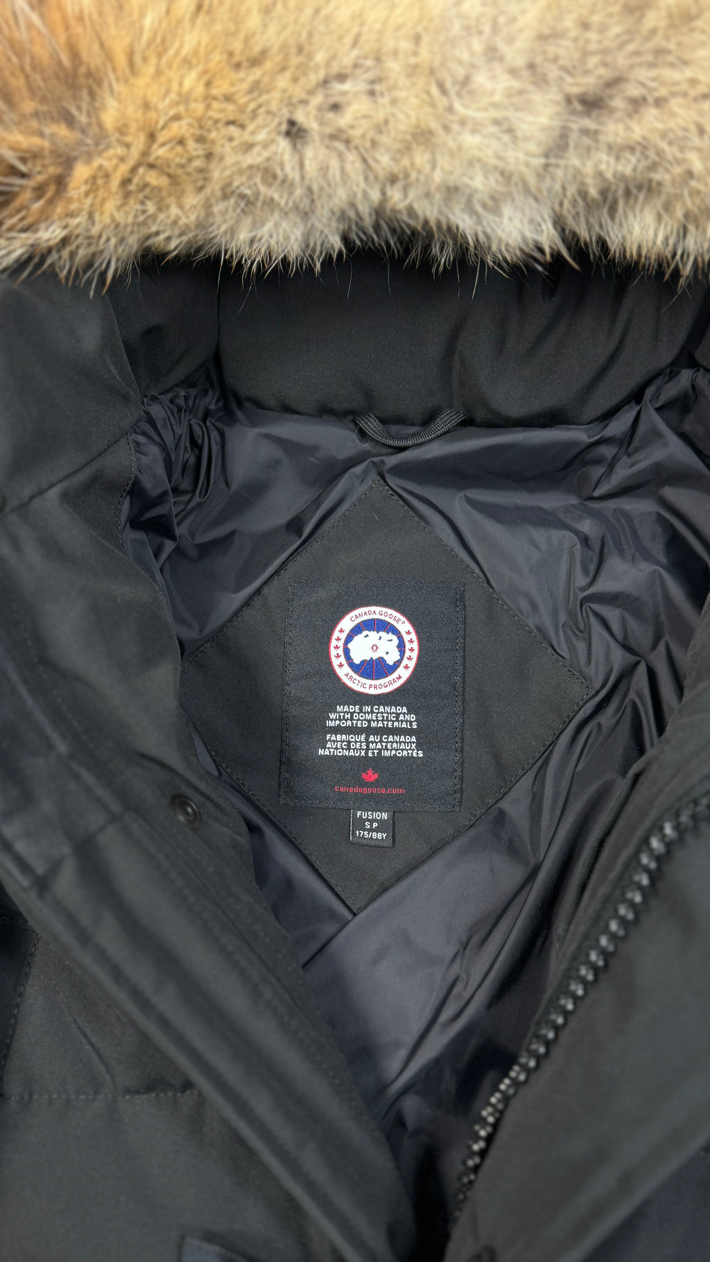 Canada Goose Black Wyndham Parka