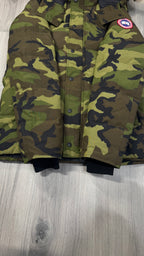 Canada Goose Green Camo Wyndham Parka