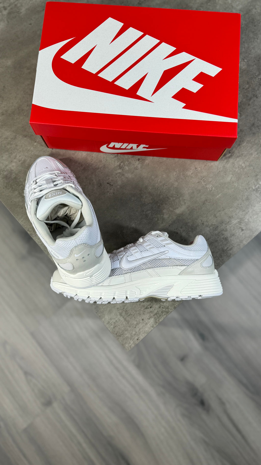 Nike P-6000 Sail White