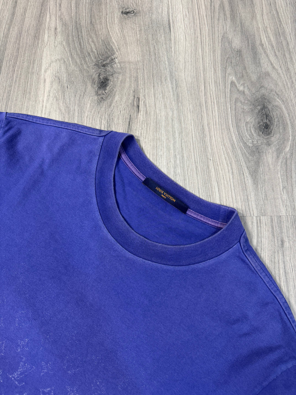 Louis Vuitton Blue gradient T-shirt