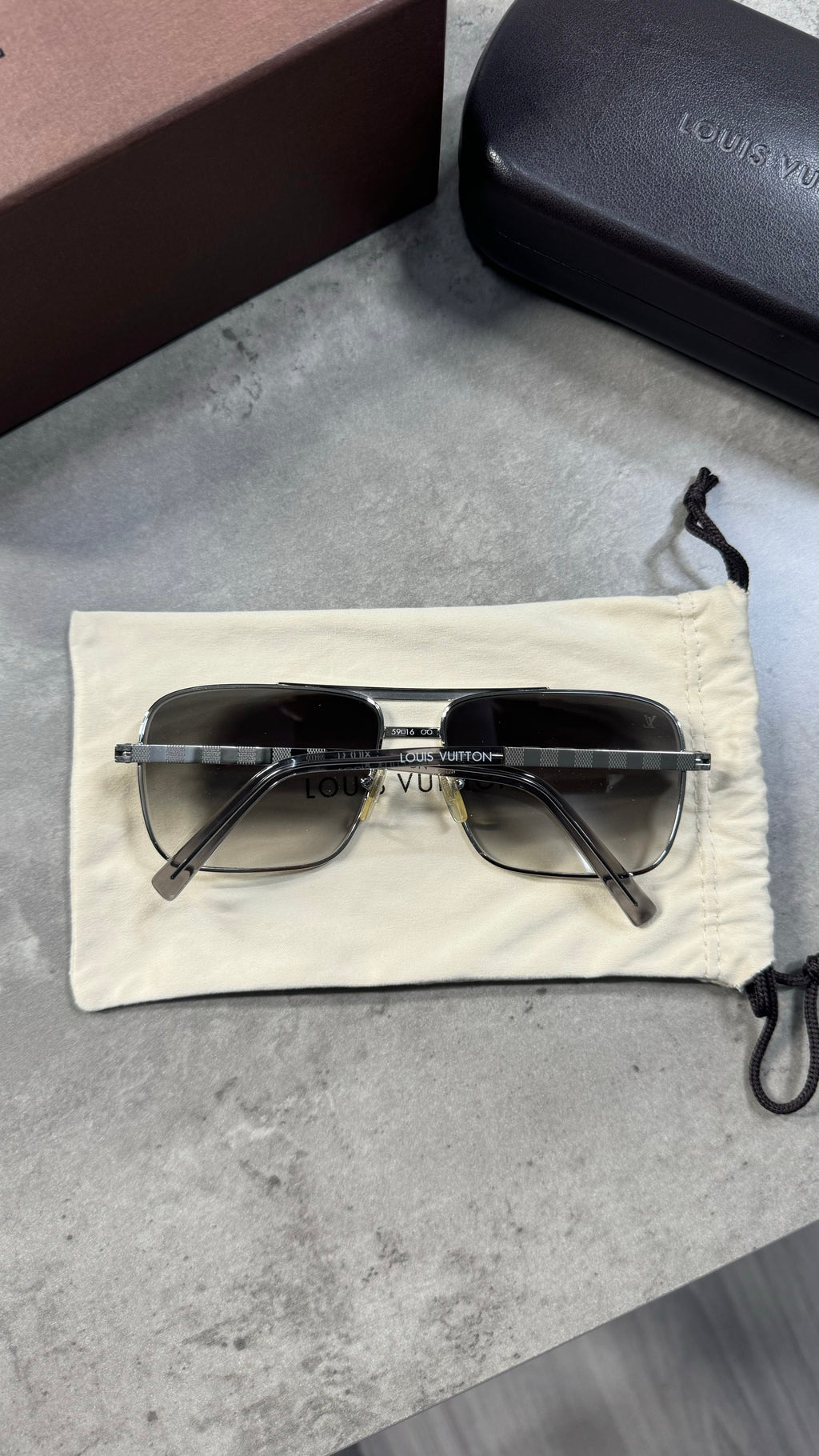 Louis Vuitton Silver Attitude Sunglasses