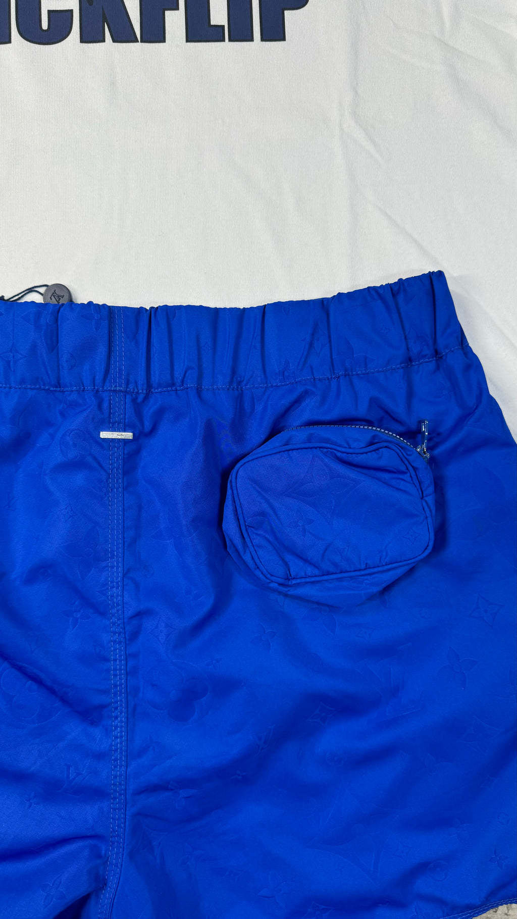 Louis Vuitton Blue Monogram Shorts