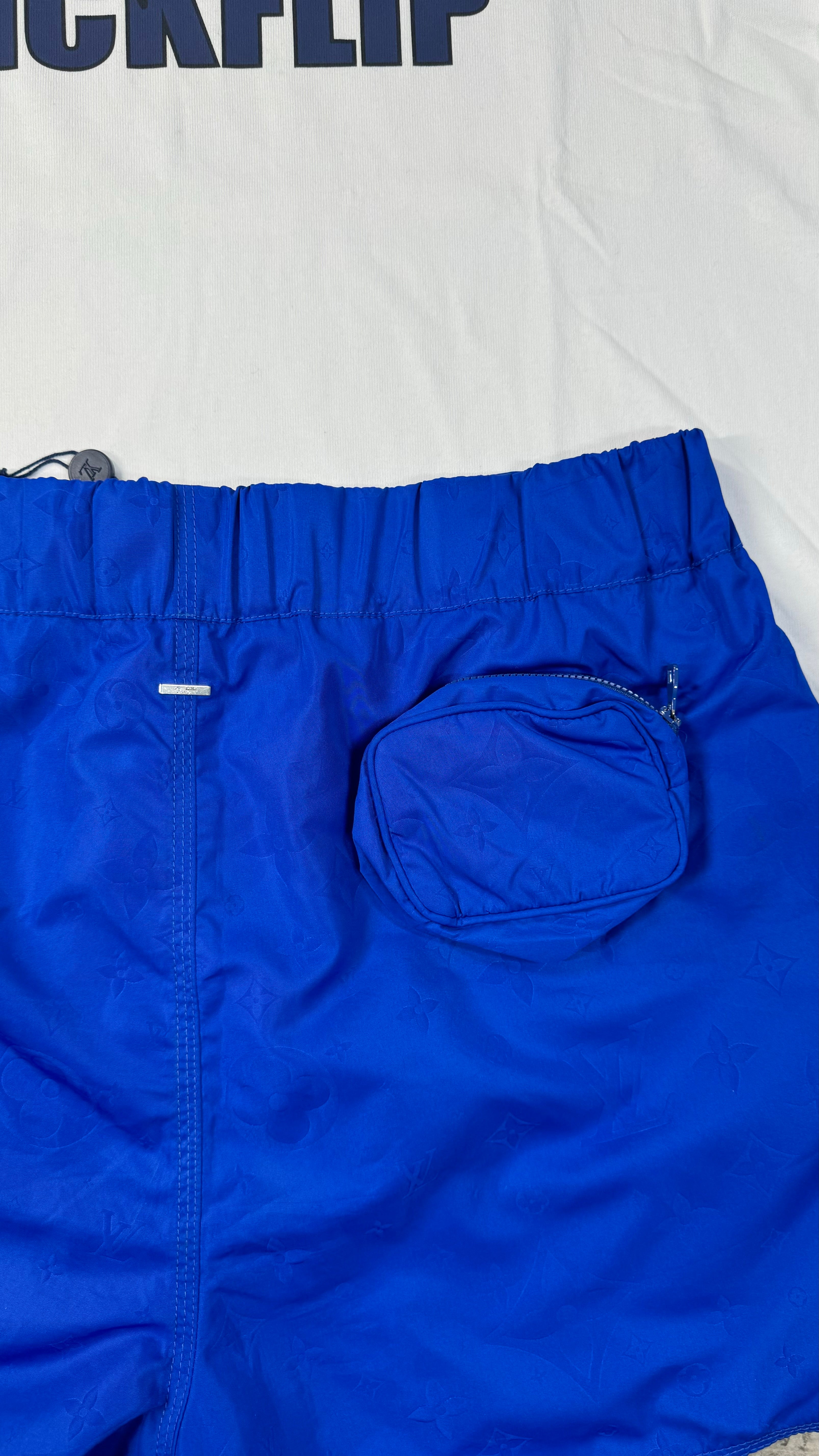 Louis Vuitton Blue Monogram Shorts