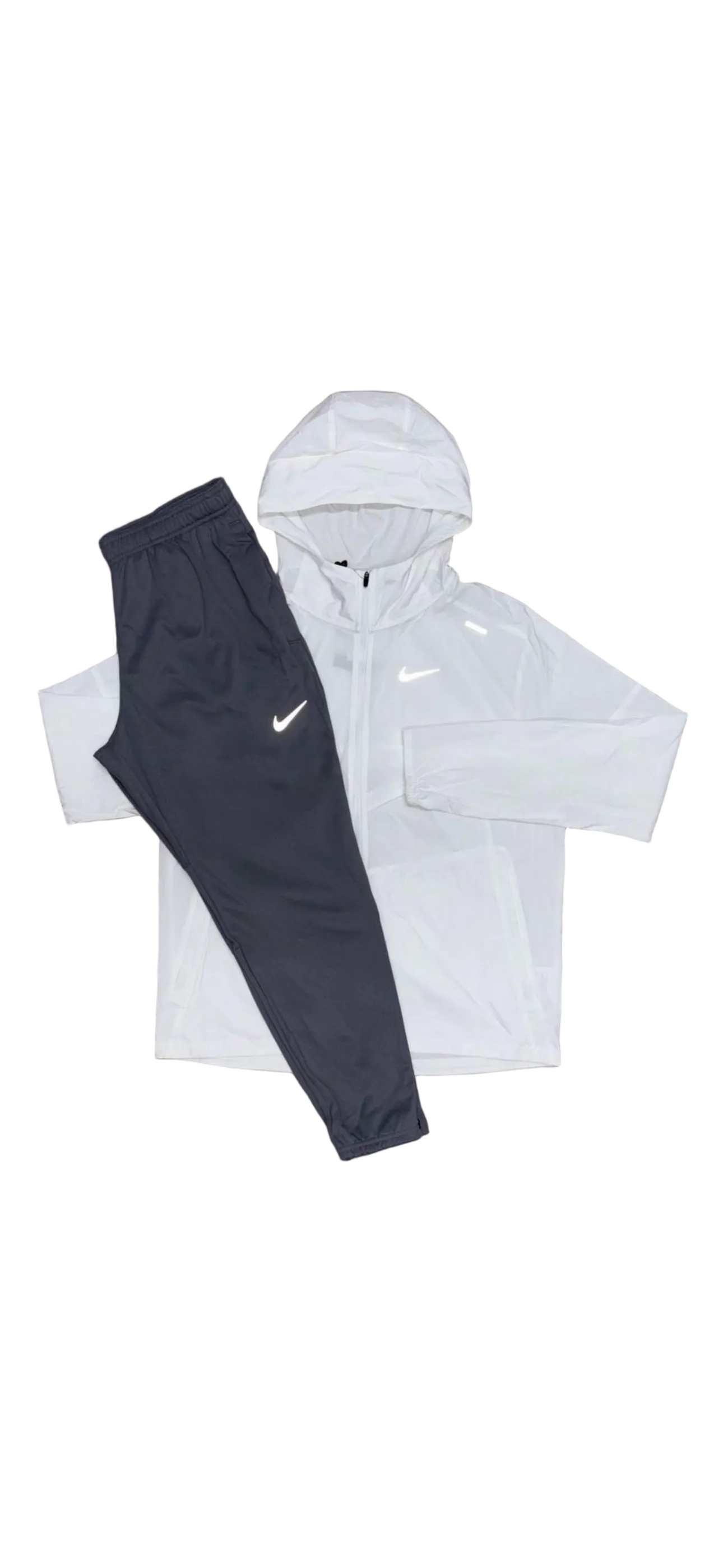 Nike White UV Jacket With Challenger Bottoms
