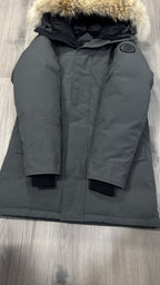 Canada Goose Graphite Grey Black Badge Langford Parka