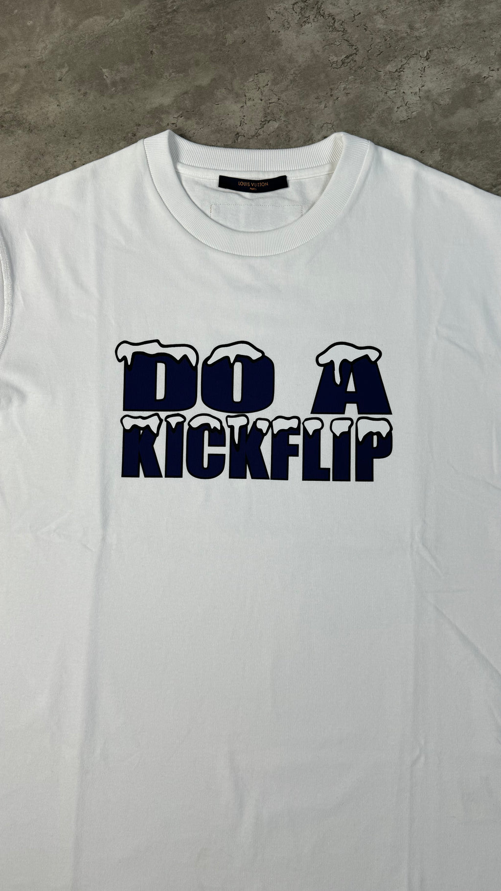 Louis Vuitton Do A Kickflip white T-shirt