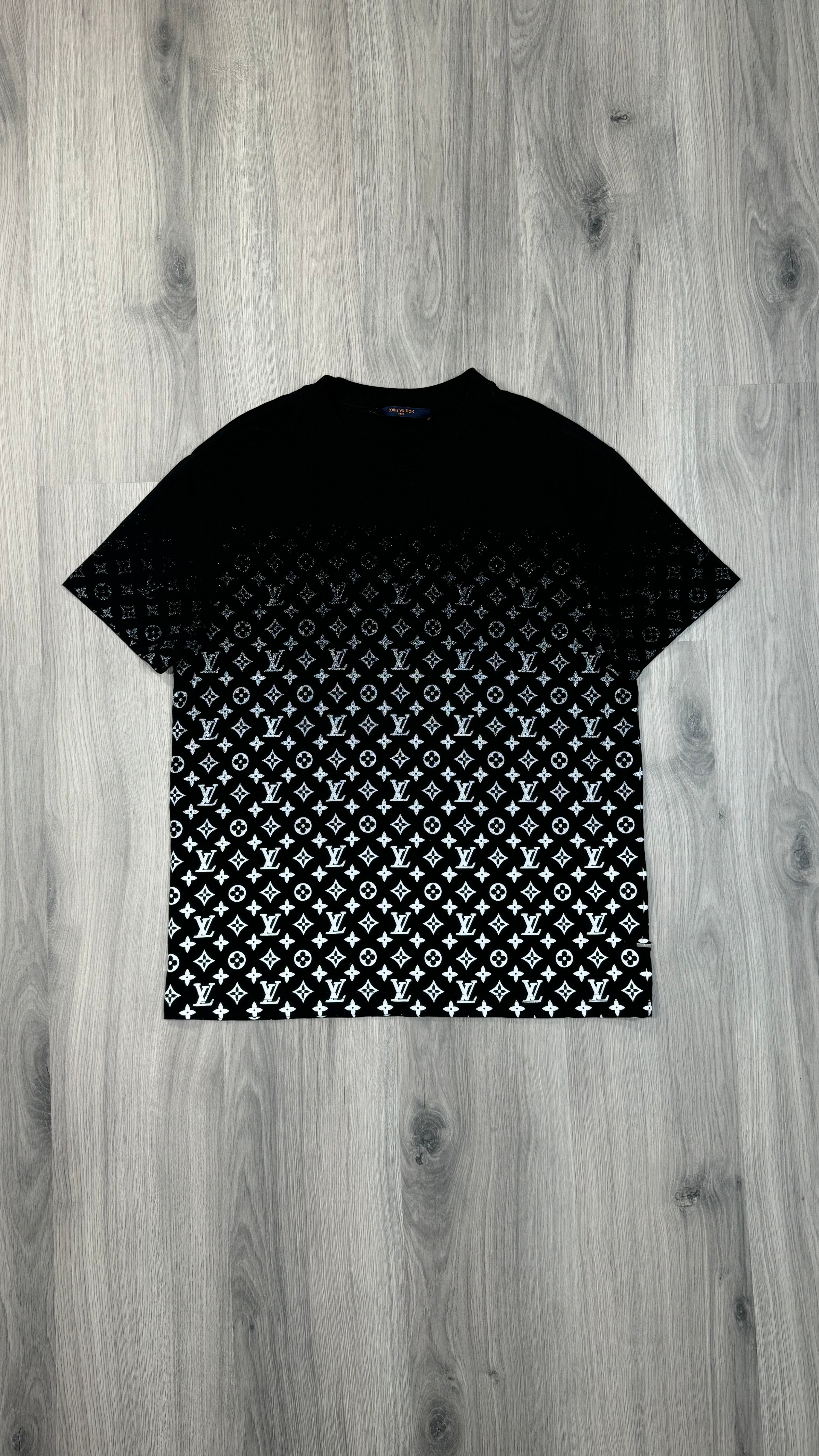Louis Vuitton Black Gradient T-shirt