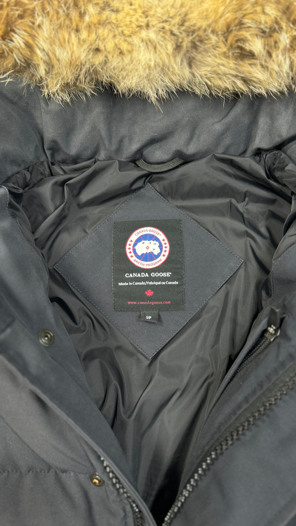 Canada Goose Marine Navy Wyndham Parka