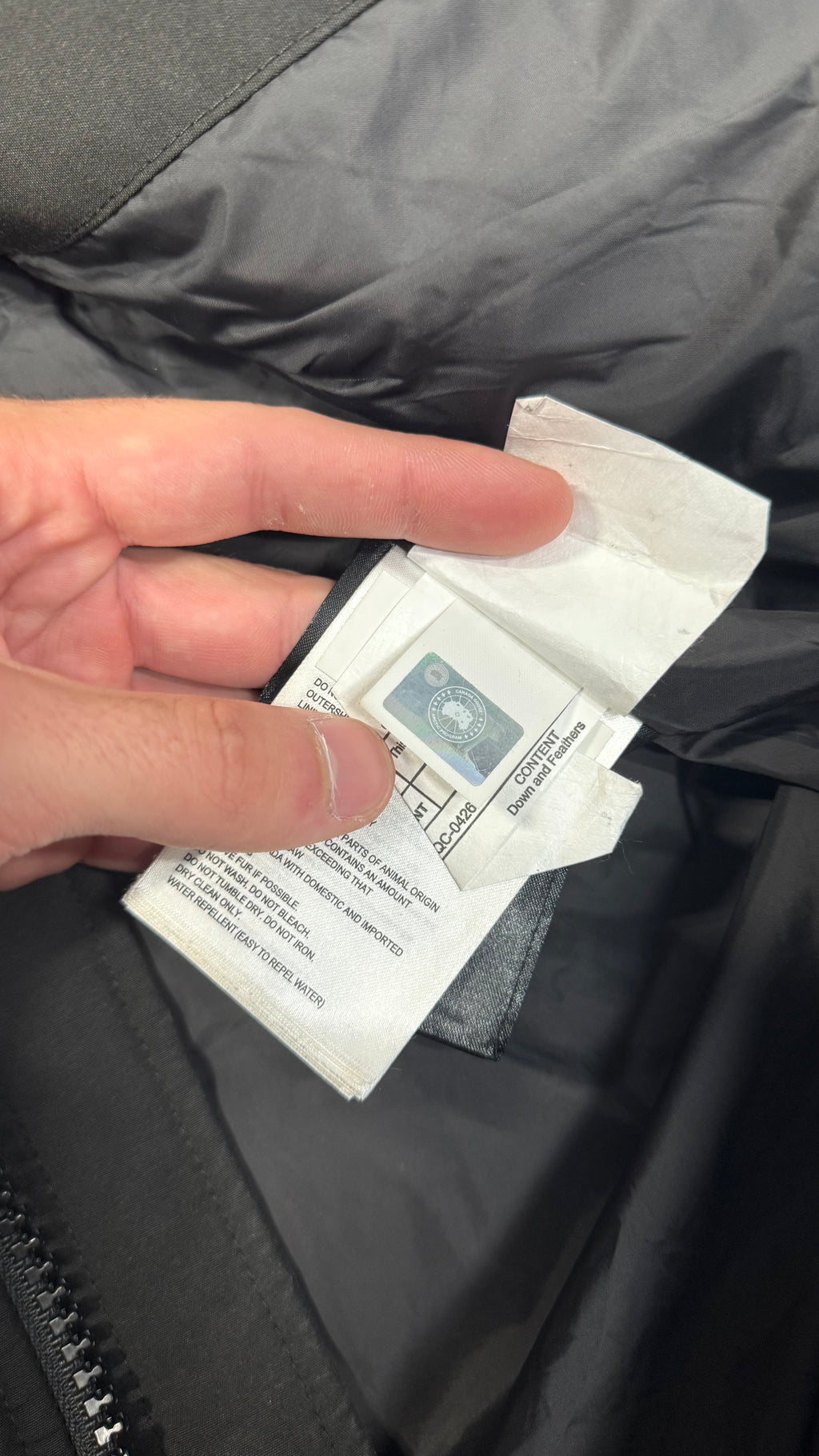 Canada Goose Black Wyndham Parka