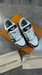 Louis Vuitton Grey Denim Trainers