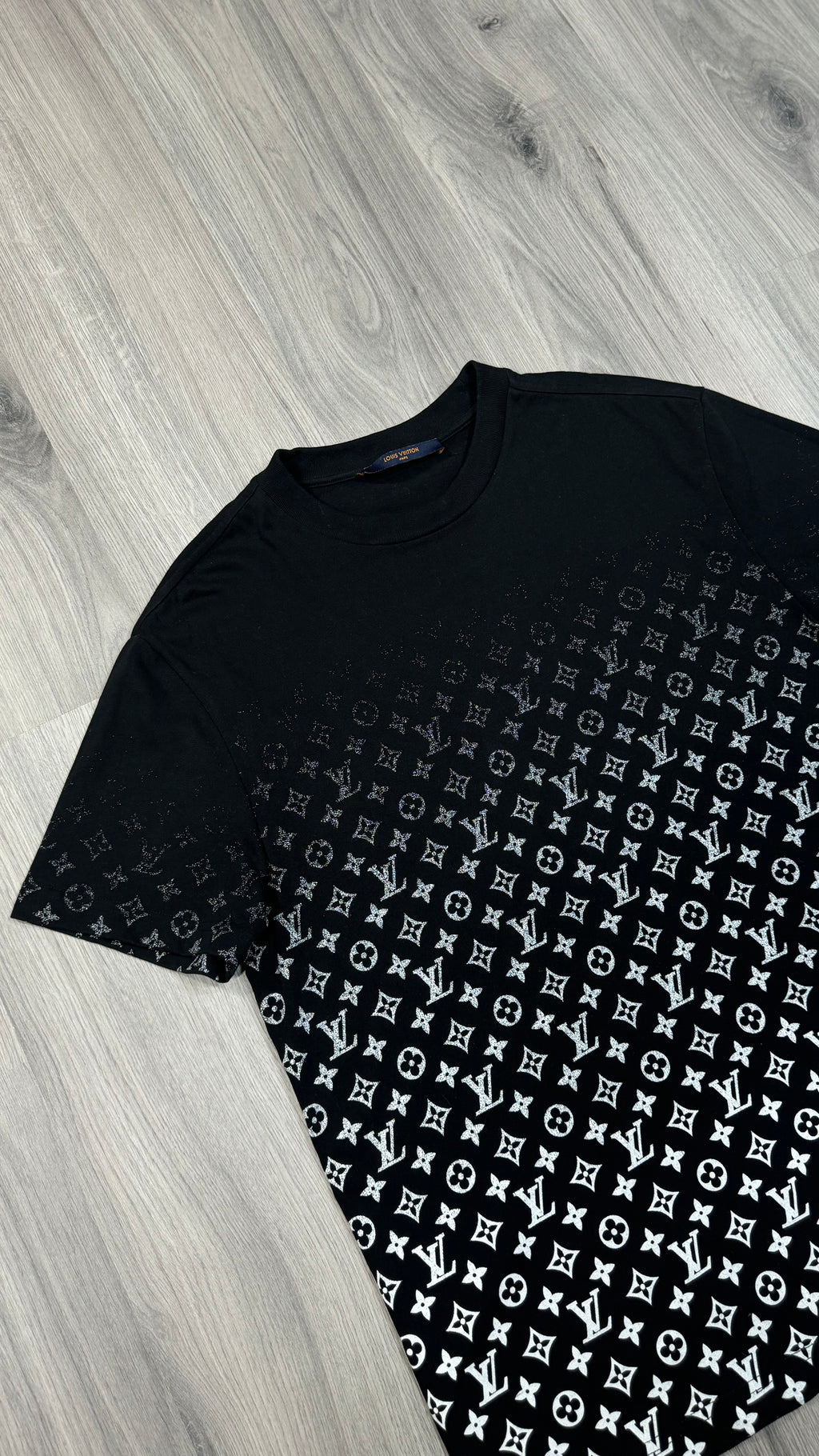 Louis Vuitton Black Gradient T-shirt
