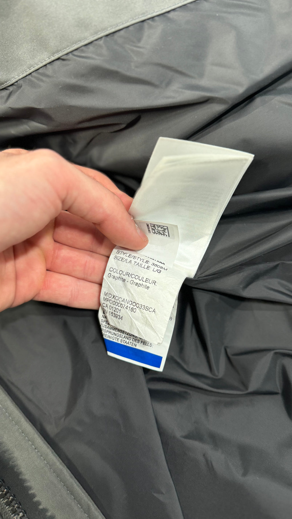Canada Goose Graphite Wyndham Parka