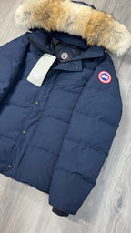 Canada Goose Atlantic Navy Wyndham Parka New Season