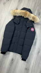 Canada Goose Marine Navy Wyndham Parka