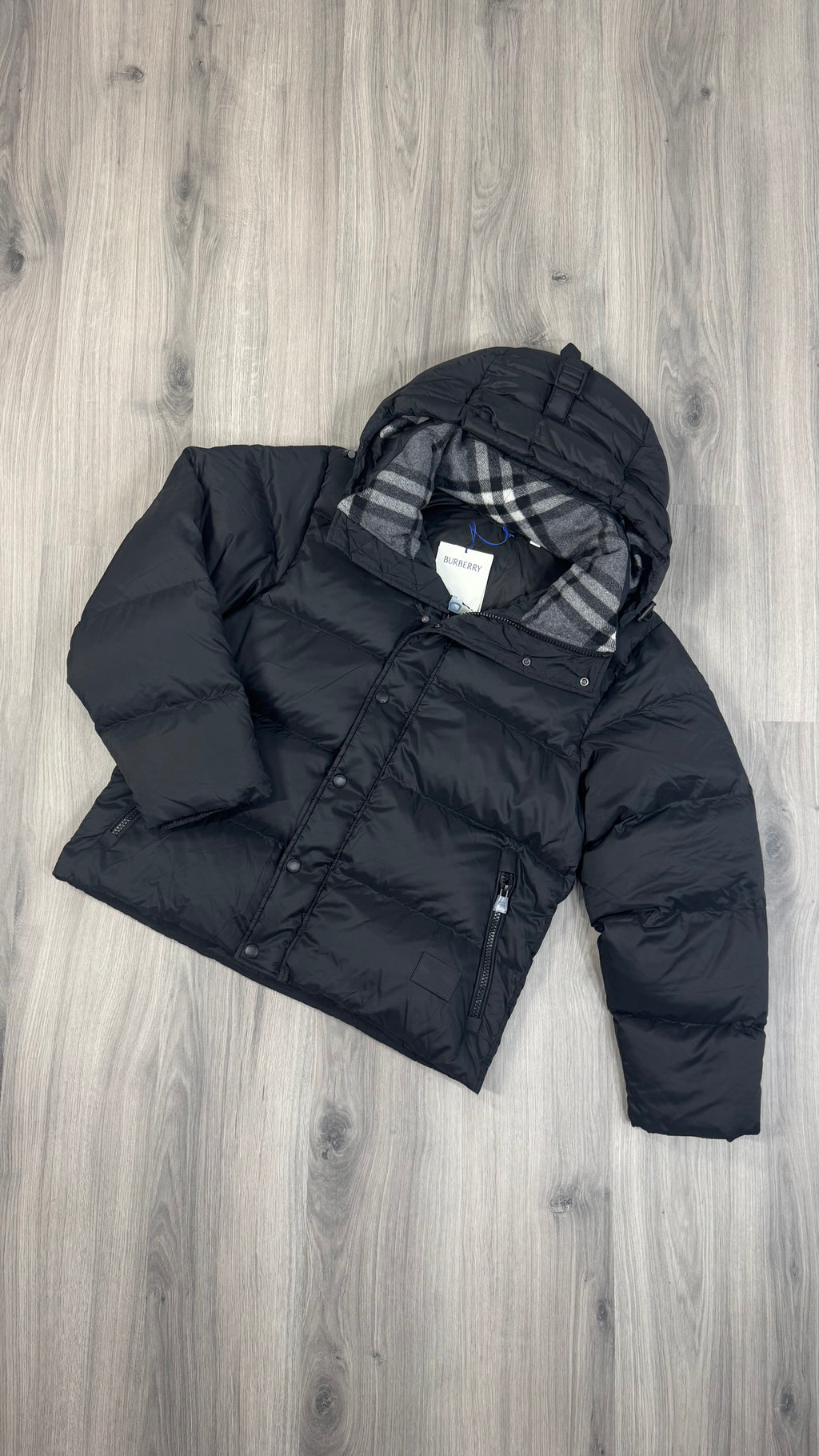 Burberry Black Halsby Puffer Jacket