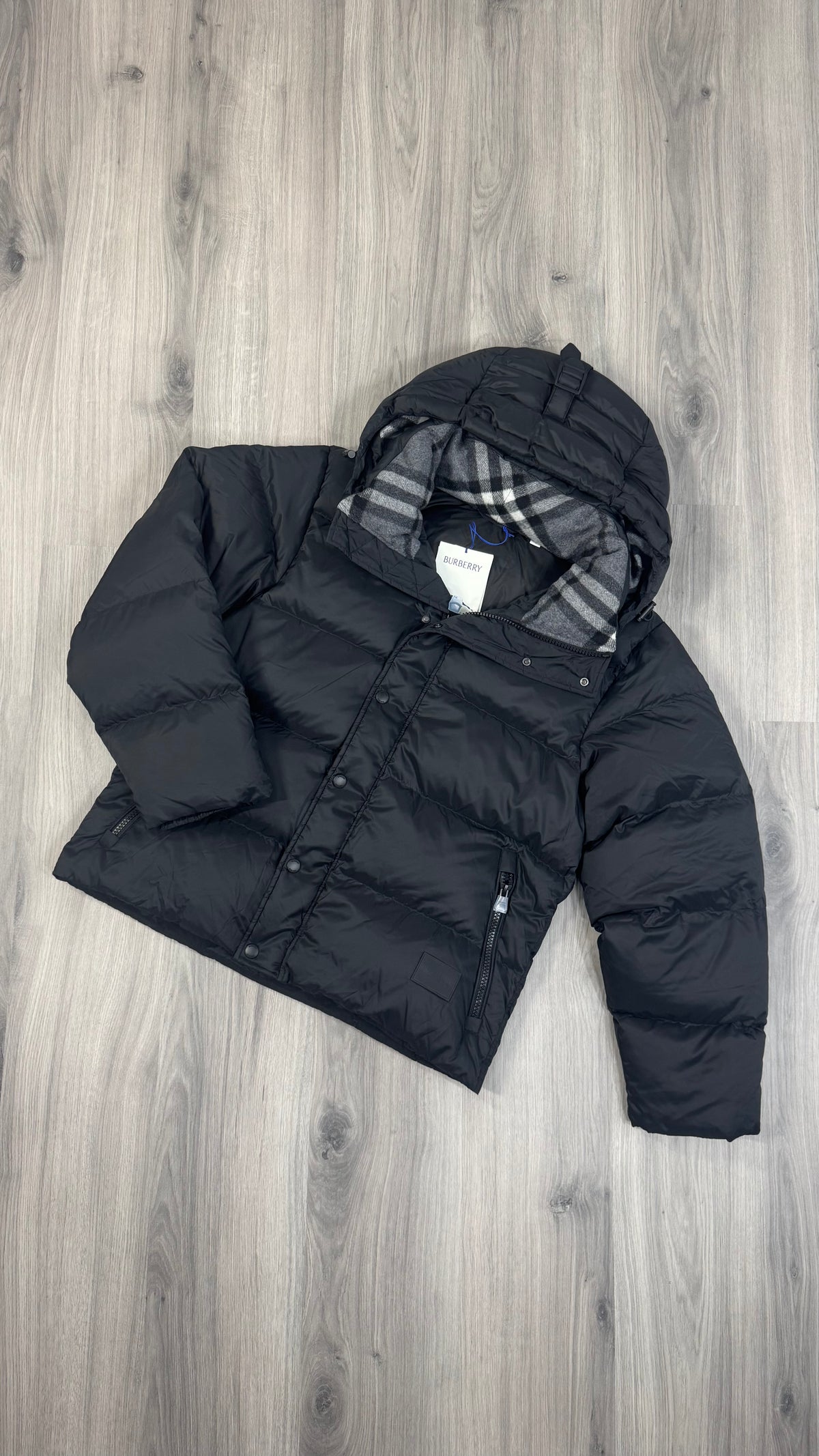 Burberry Black Halsby Puffer Jacket