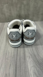 Louis Vuitton Grey Denim Trainers
